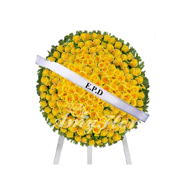 Corona Rosas Amarillas