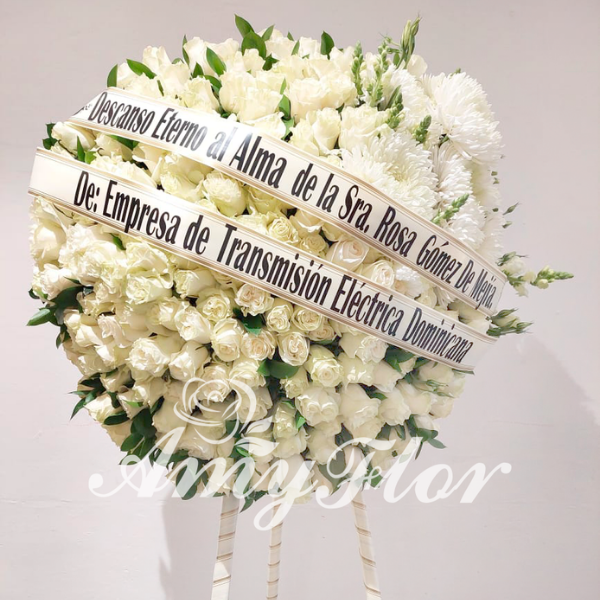  Corona Floral De Rosas
