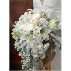 Ramo de novia de lirios 